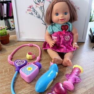 Baby Amaze Happy Healing Doll with accessories